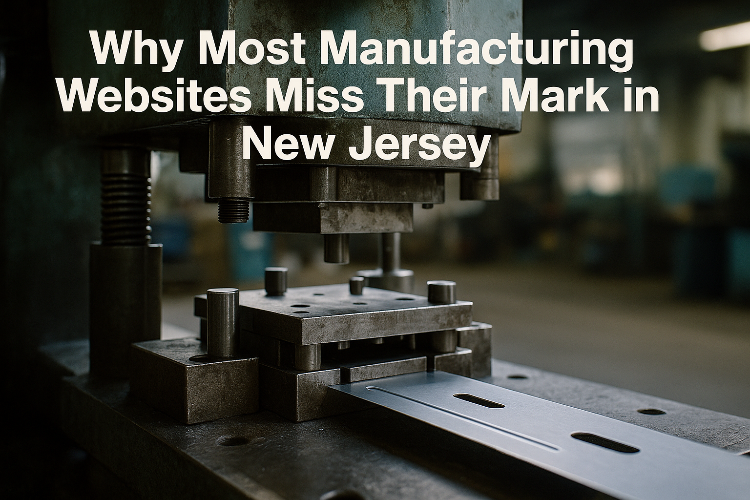 Strategic Manufacturing Website Design in New Jersey
