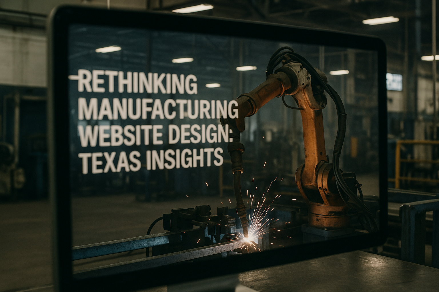 Innovative Manufacturing Website Design in Texas