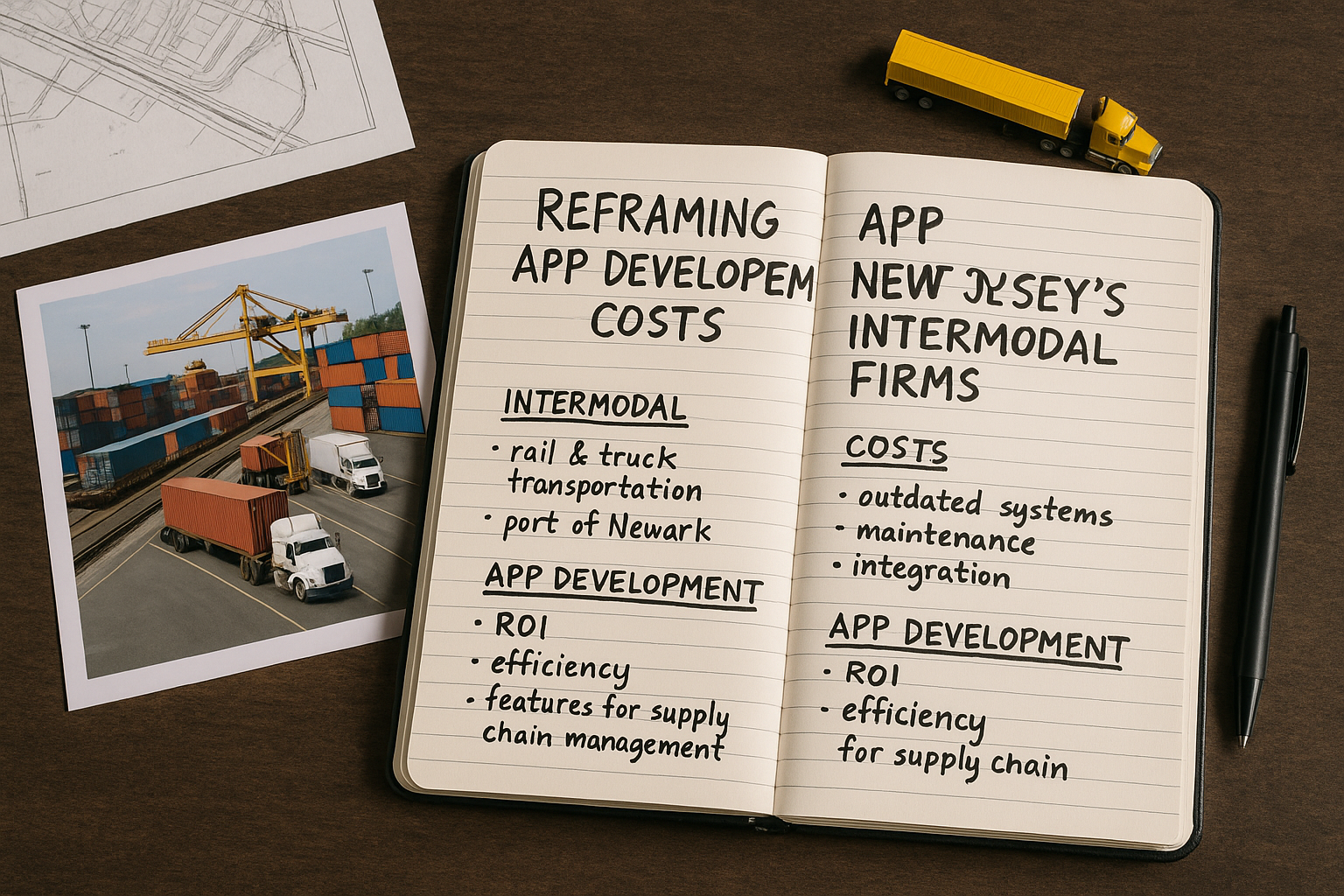 Optimizing App Development Costs for Intermodal Firms