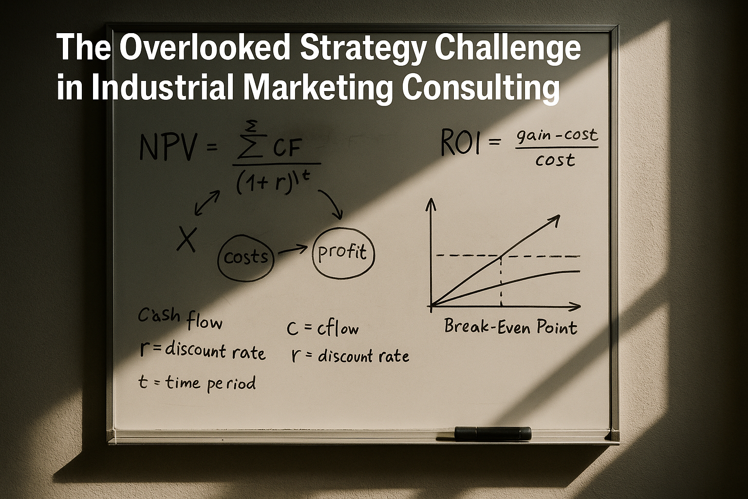The Overlooked Strategy Challenge in Industrial Marketing Consulting