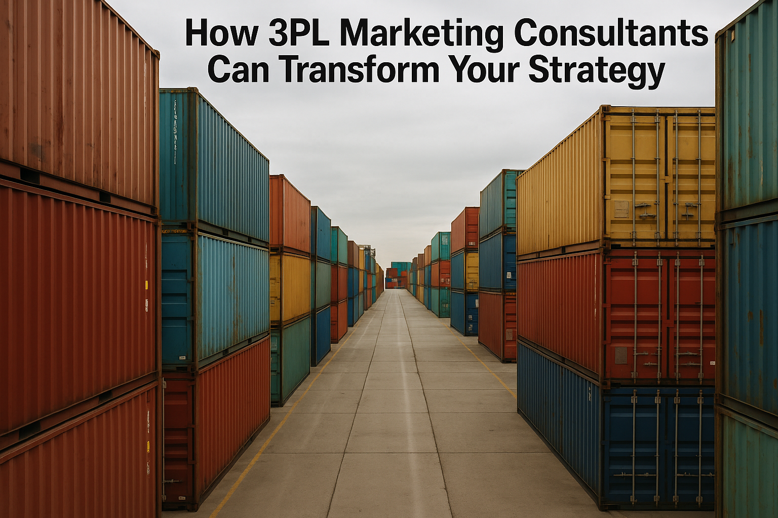 How 3PL Marketing Consultants Can Transform Your Strategy
