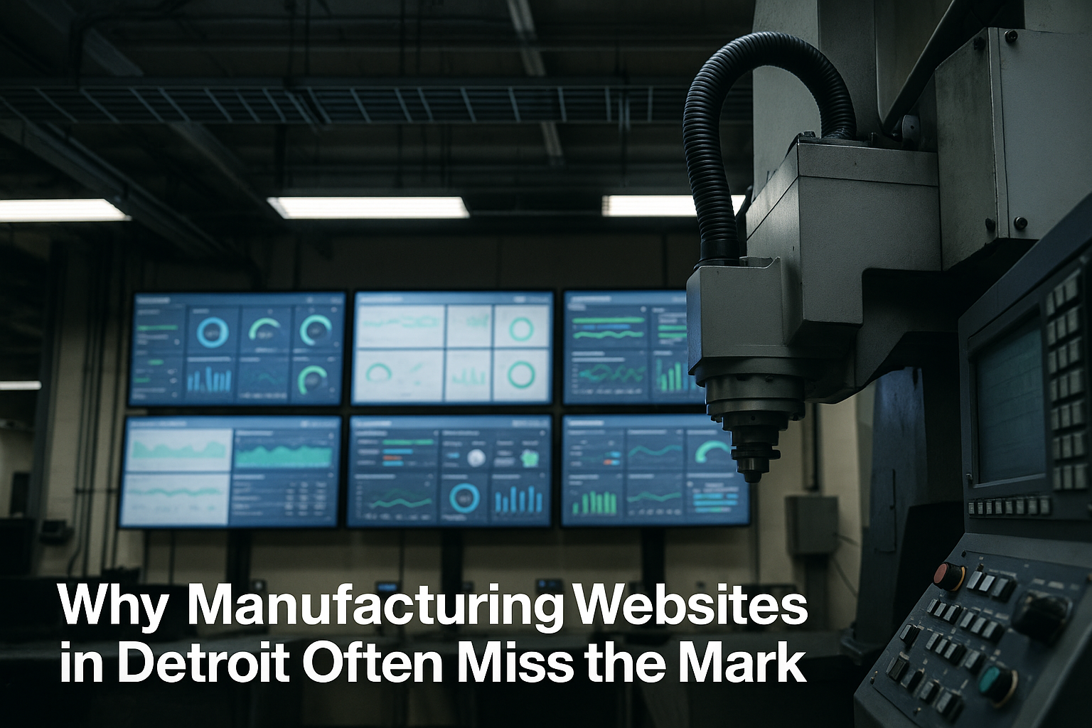 Mastering Manufacturing Website Design in Detroit