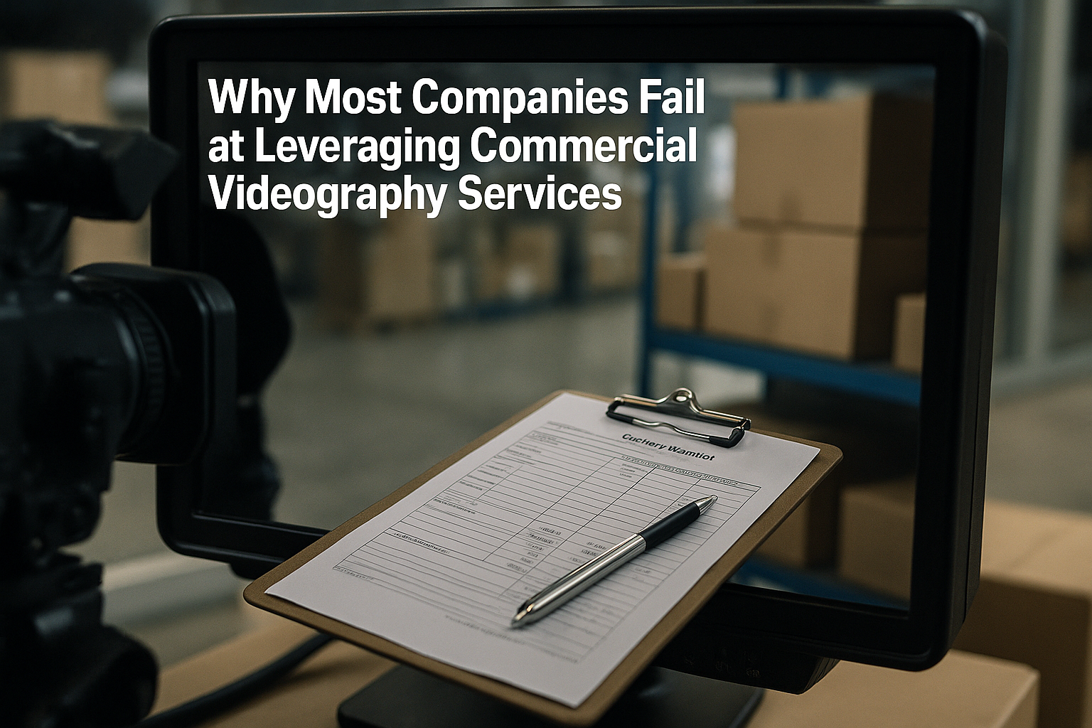 The Business Decision-Maker's Guide to Maximizing Commercial Videography for Strategic Impact