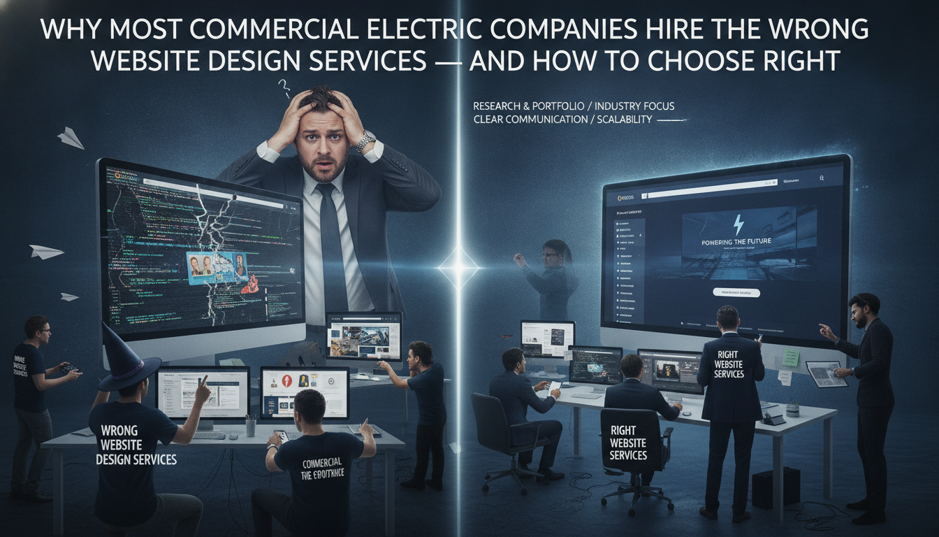 Choosing the Best Website Design Company for Commercial Electric