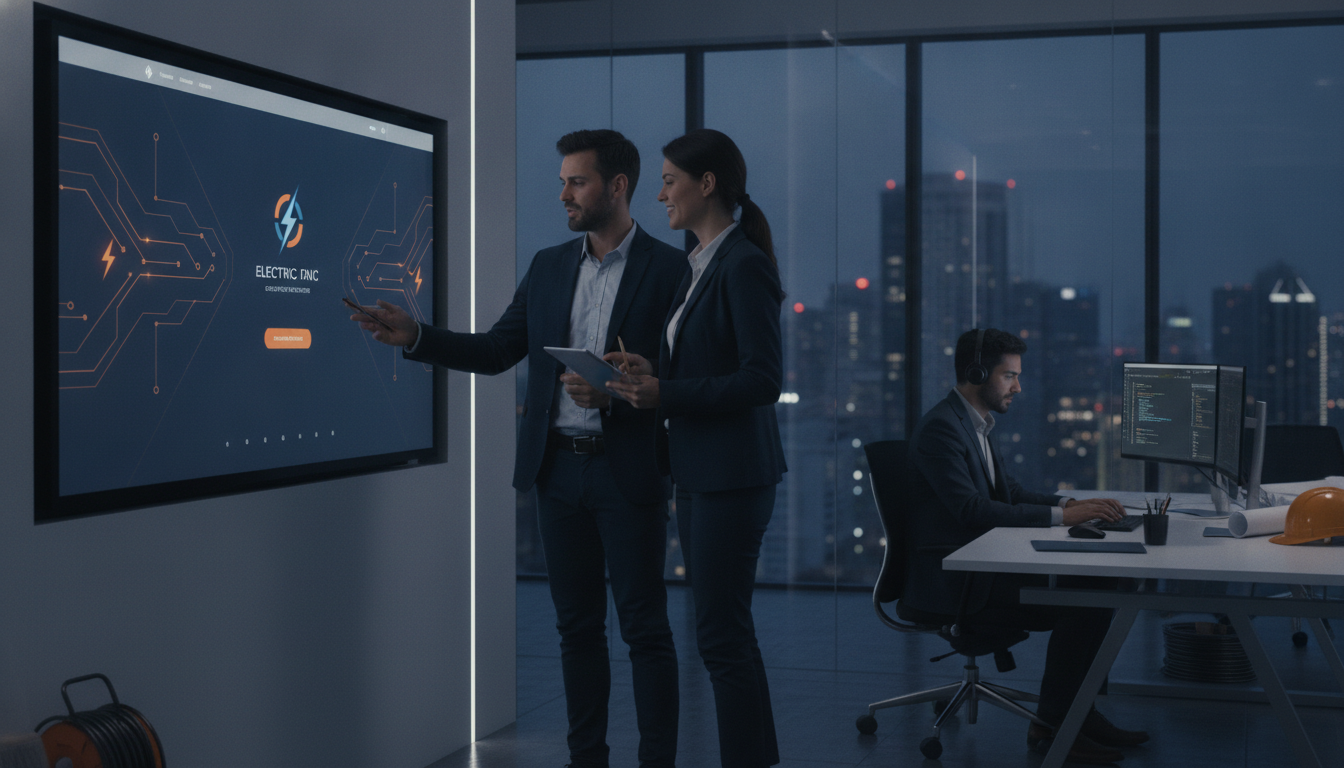 How to Leverage Outsourced Website Design for Your Commercial Electric Business Growth