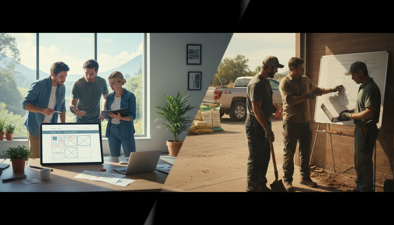 How to Decide Between a Website Design Agency and In-House Team for Your Landscaping Business