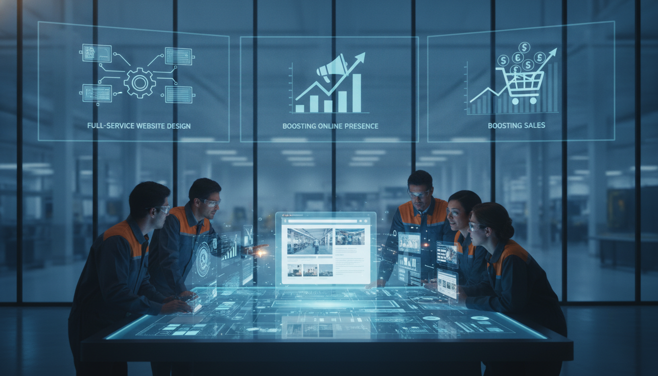 How to Choose a Full-Service Website Design Agency for Manufacturing Success