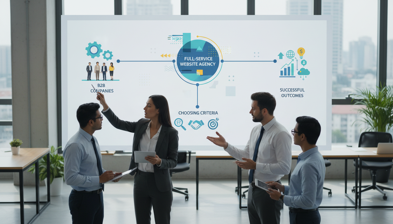How to Choose the Right Full-Service Website Design Agency for Your B2B Company
