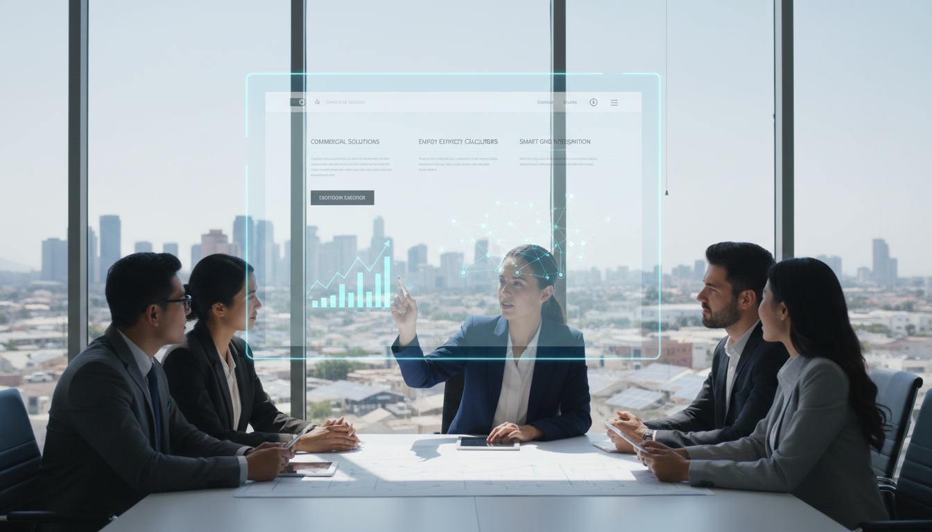 Increase Commercial Electric Sales with Website Design Strategy
