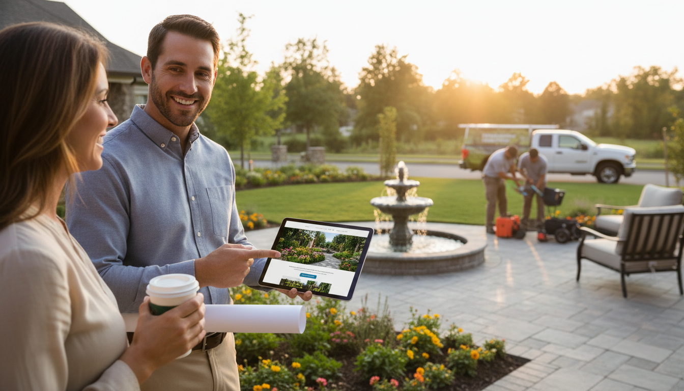 Increase Landscaping Sales with Website Design