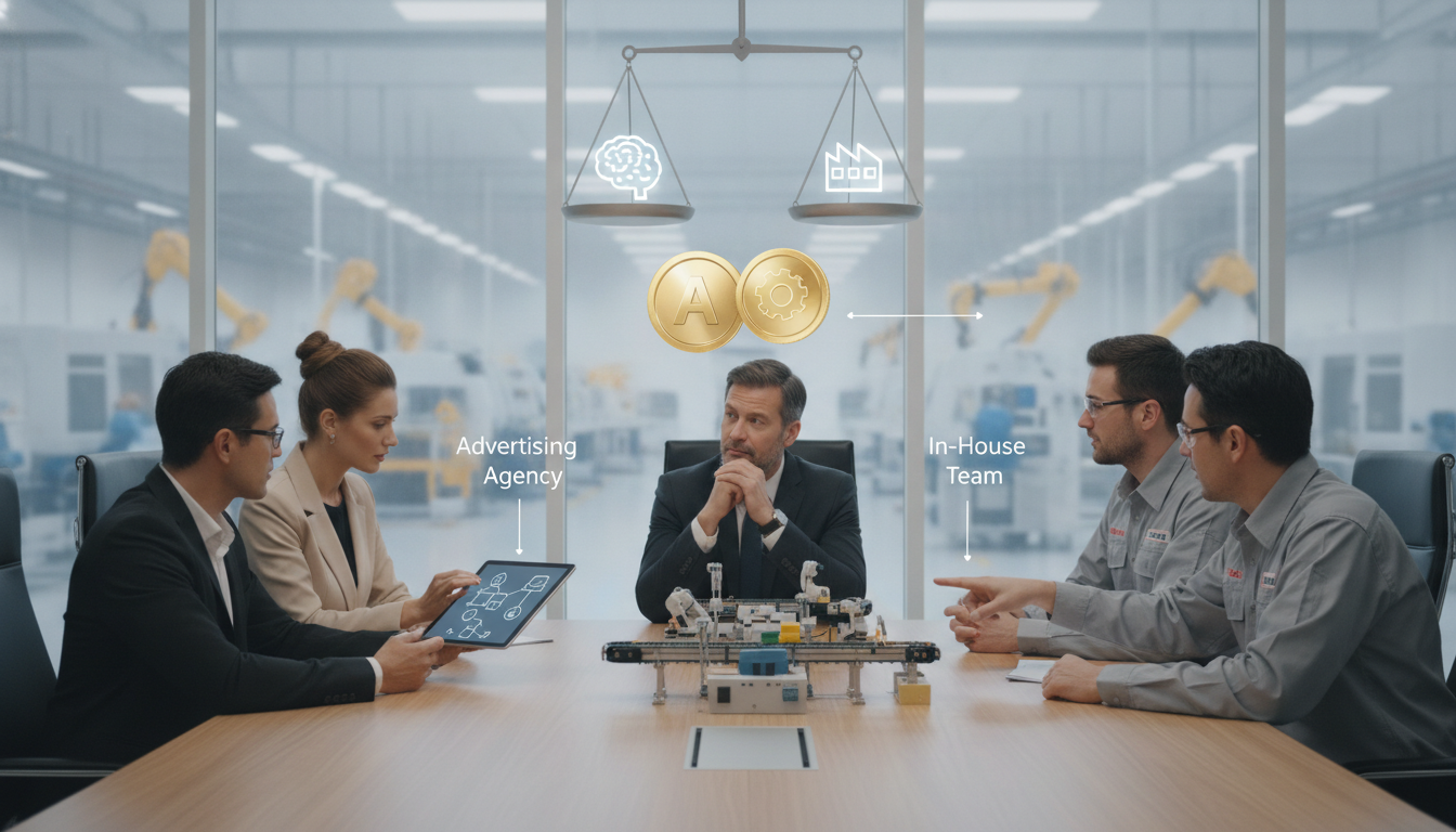 How to Evaluate Advertising Agencies vs In-House Teams for Manufacturing Success