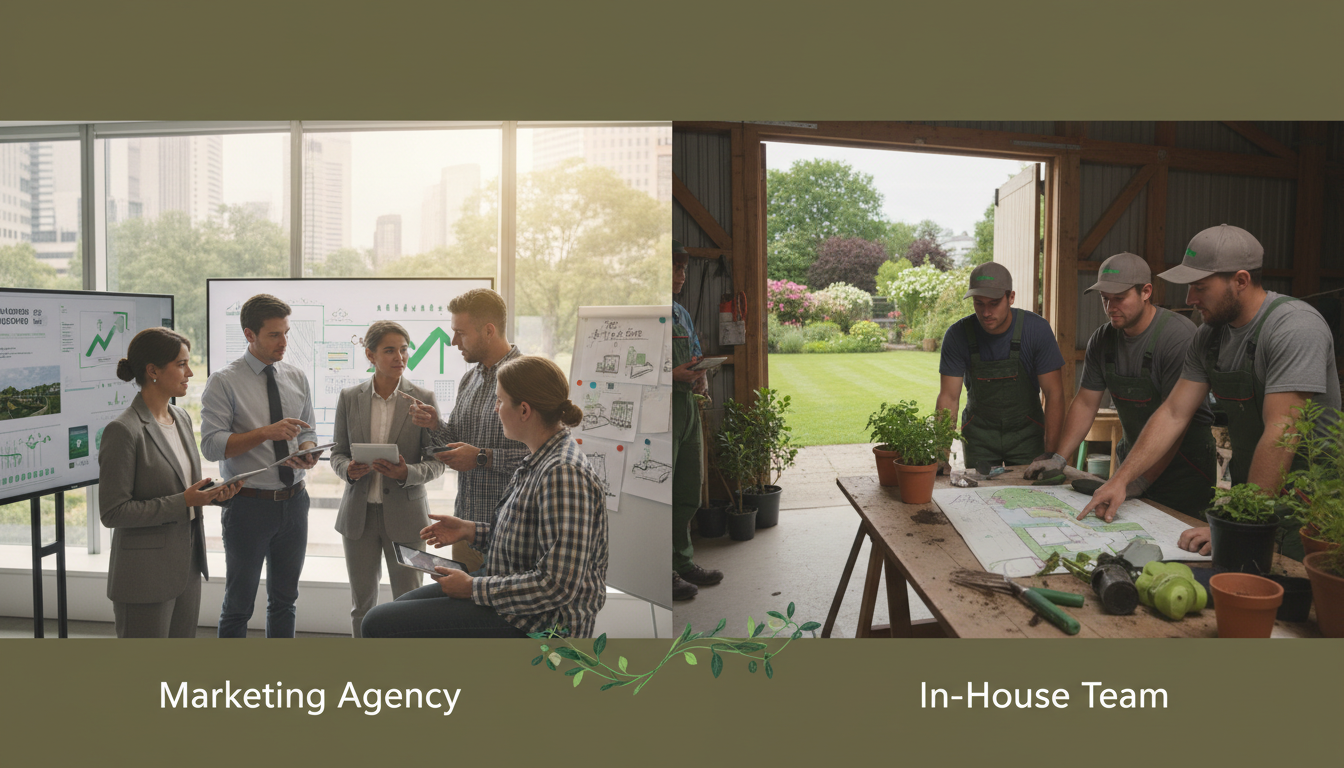 marketing agency vs in-house for landscaping: How to Choose Be...