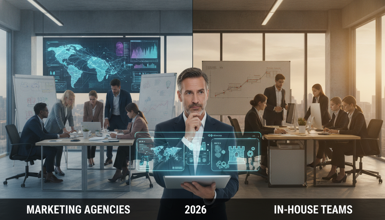 Marketing Agency vs In-House for B2B: Real ROI Decisions