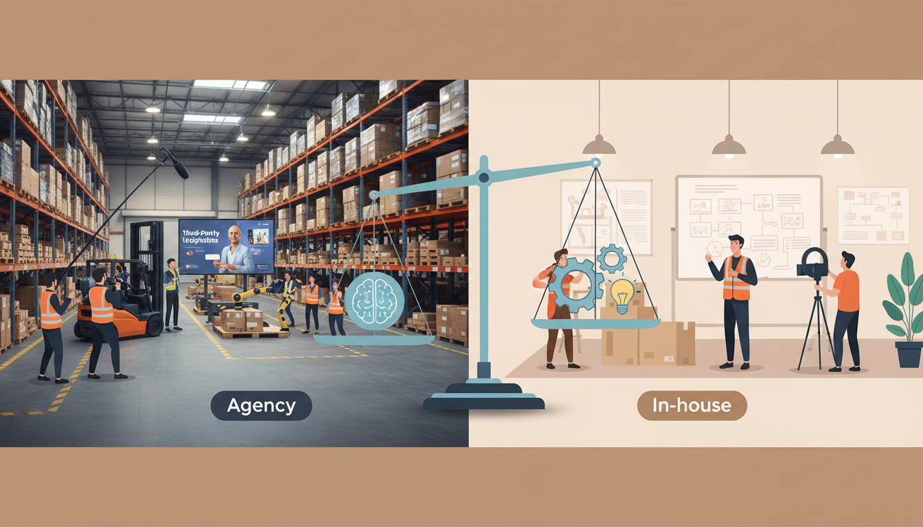 Video Agency vs In-House for 3PL: Making the Choice