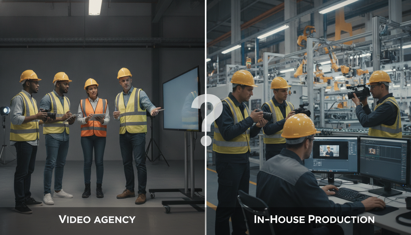 Video Agency vs In-House for Manufacturing: Strategic Insights