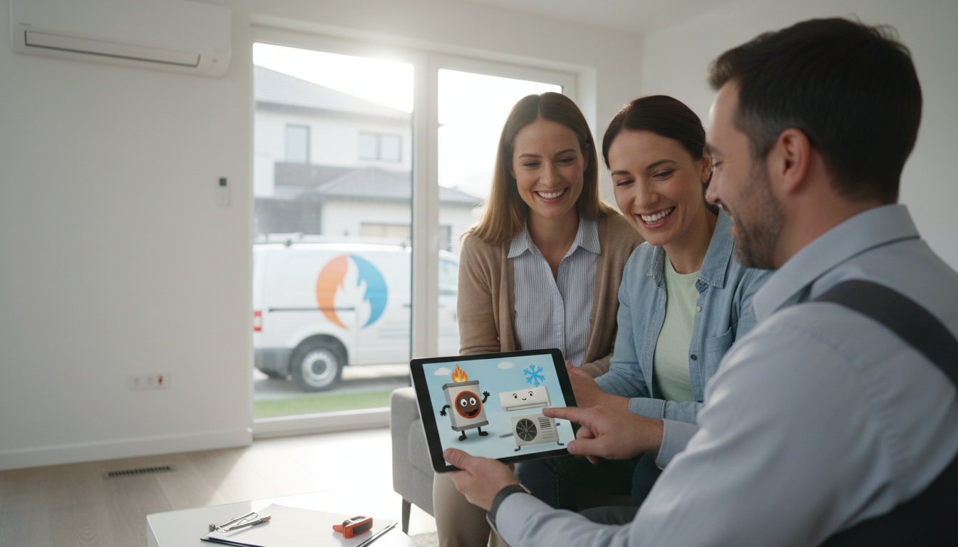 Mastering Video Marketing with a Heating and Cooling Video Company