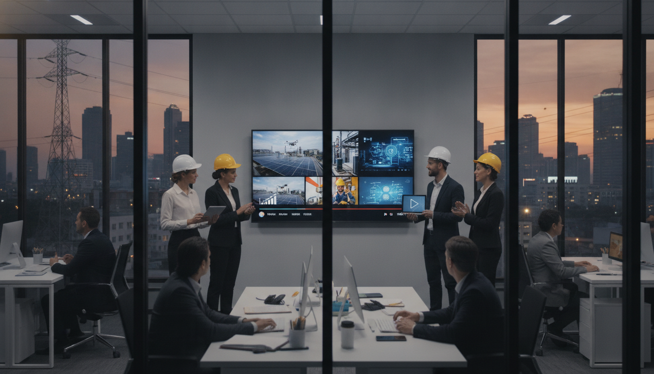 Video Services for Commercial Electric Companies That Close