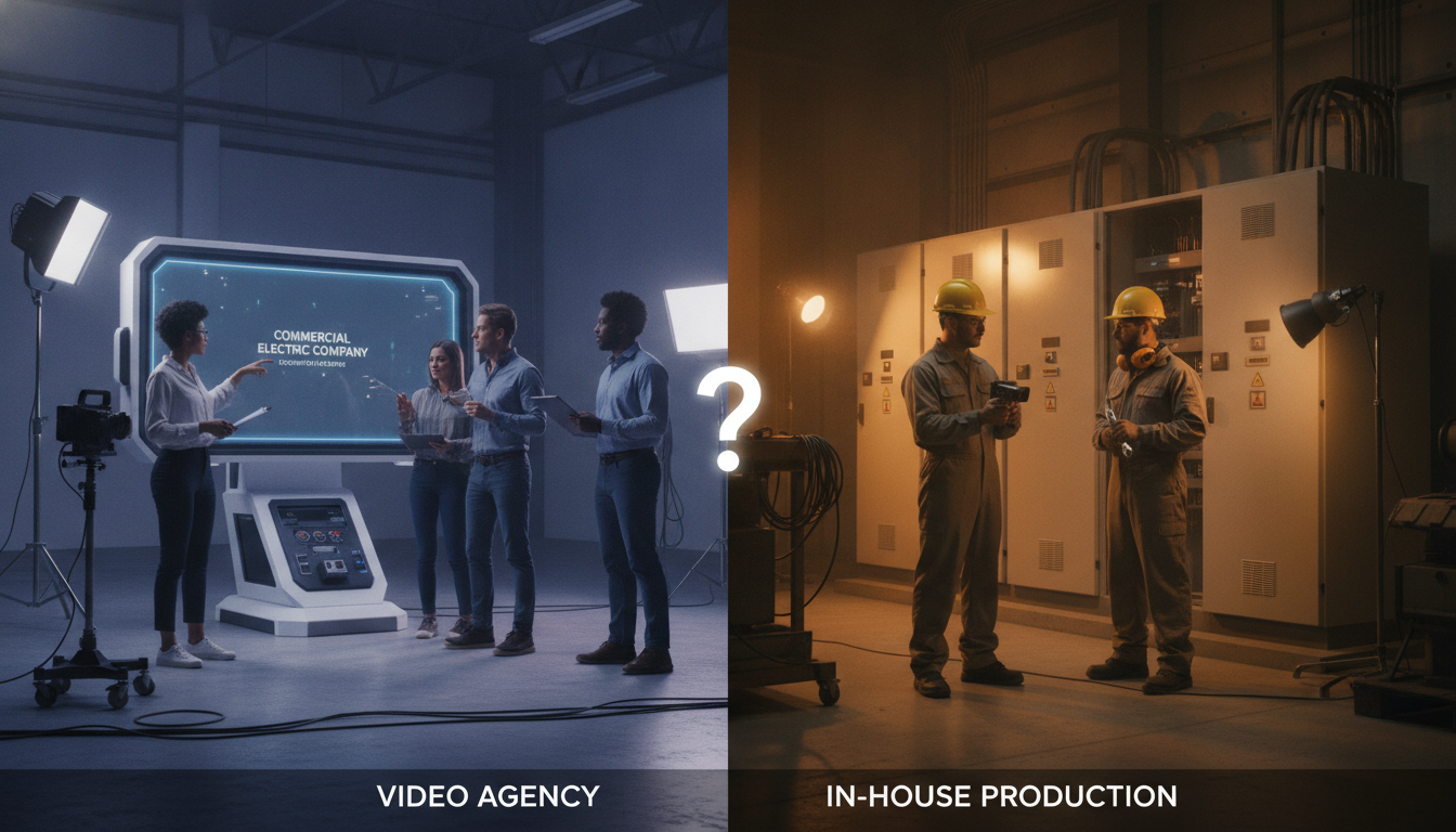 Video Agency vs In-House for Commercial Electric Strategy