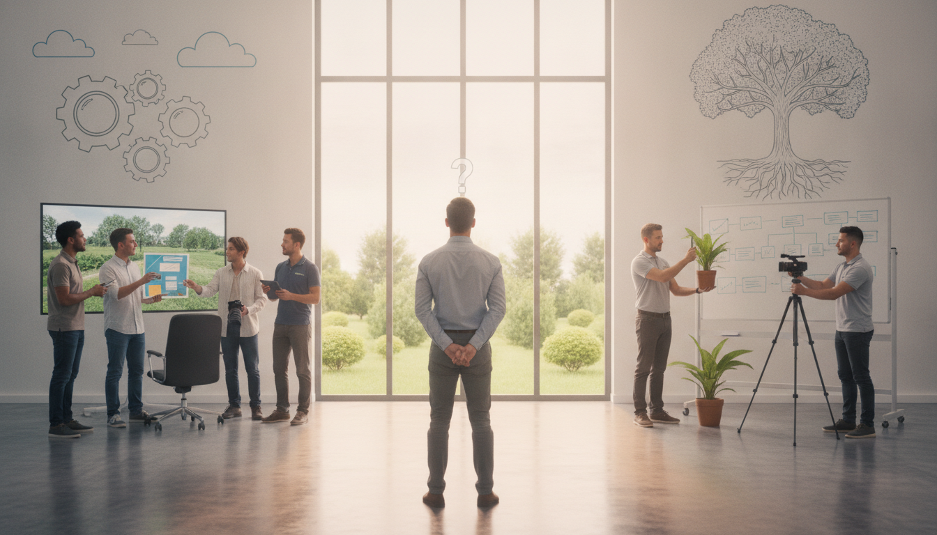 The Landscaping Business Guide to Leveraging Video: Agency vs In-House Benefits